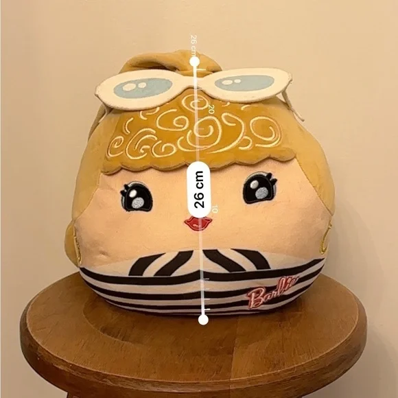 SOLD- Limited Edition Barbie Cuutopia Squishy Plush  Striped Swimsuit 10” - Picture 2 of 10